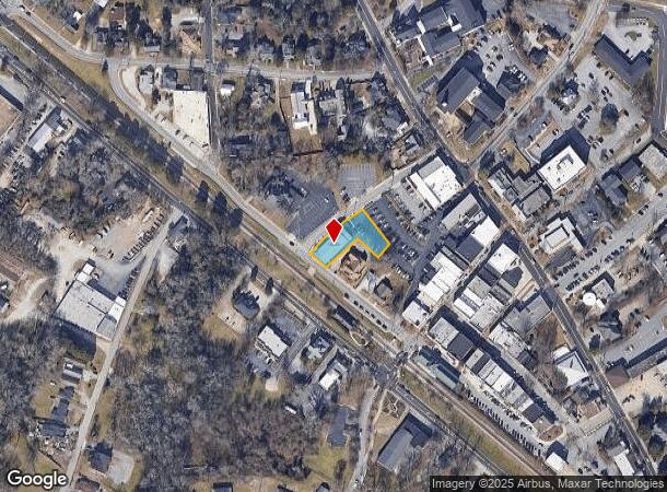  935 Railroad St Nw, Conyers, GA Parcel Map