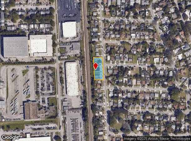  3307 Windsor Ave, West Palm Beach, FL Parcel Map