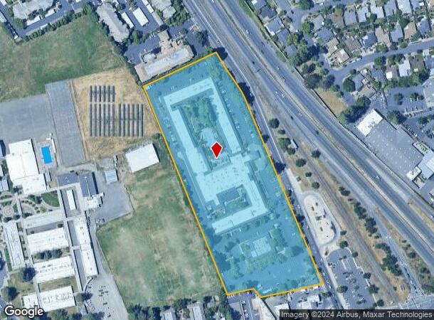  3415 Solano Ave, Napa, CA Parcel Map