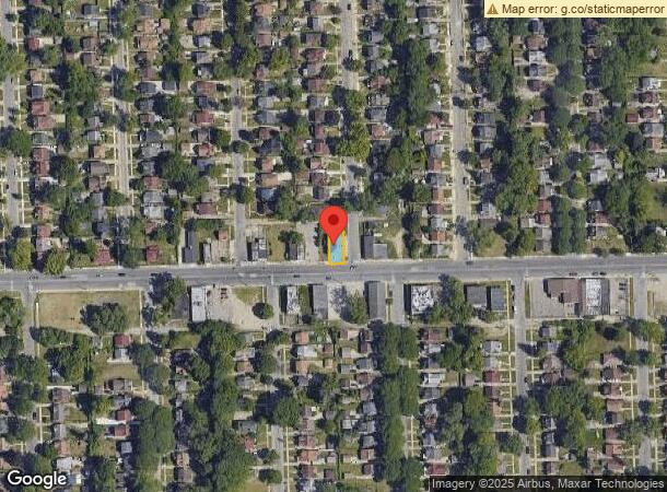  16104 Schoolcraft St, Detroit, MI Parcel Map