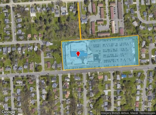  3301 Country Club Rd, Endicott, NY Parcel Map