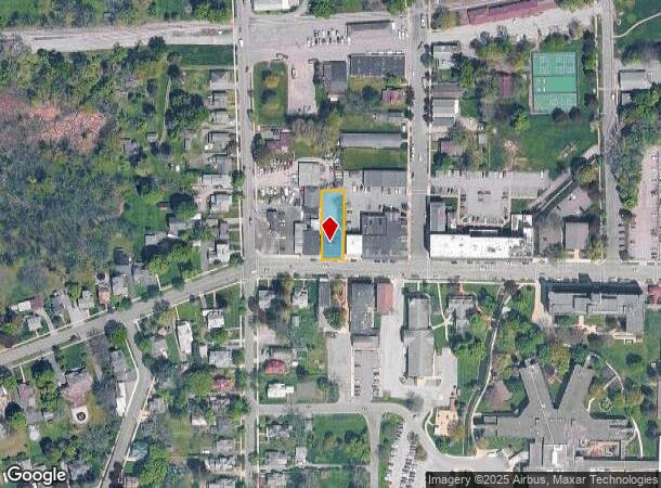  18 W Main St, Clifton Springs, NY Parcel Map