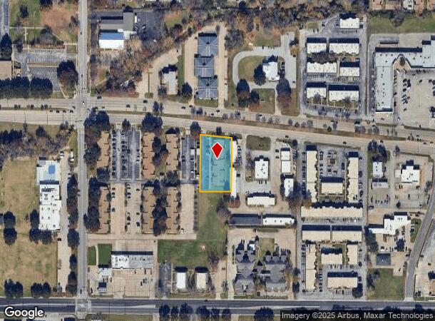  1112 W Pioneer Pkwy, Arlington, TX Parcel Map