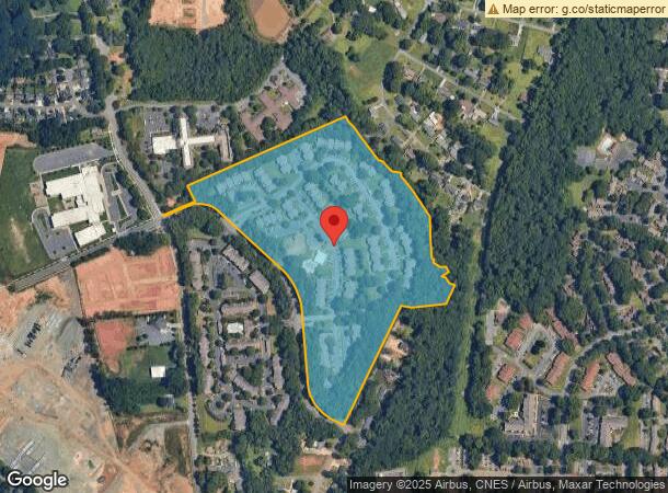  1200 Kelston Pl, Charlotte, NC Parcel Map