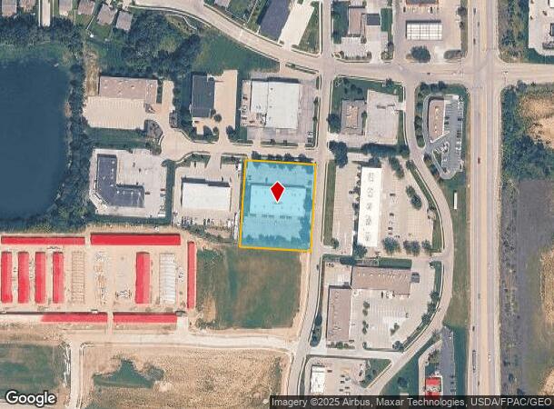  20507 Nicholas Cir, Elkhorn, NE Parcel Map