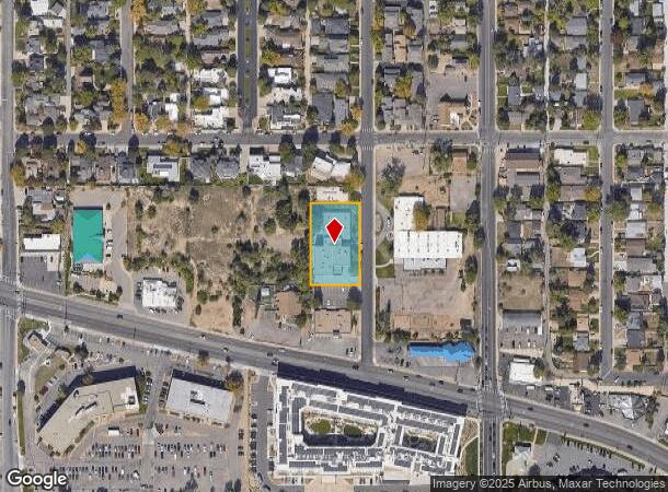  455 S Hudson St, Denver, CO Parcel Map