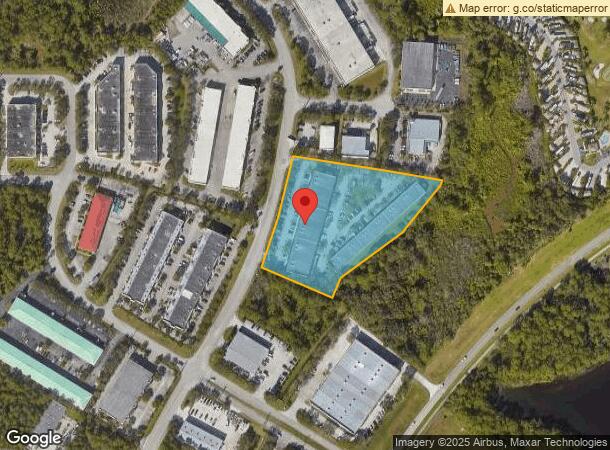  645 Nw Enterprise Dr, Port Saint Lucie, FL Parcel Map