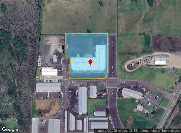 1700 Carnegie Way, Cottage Grove, OR Parcel Map