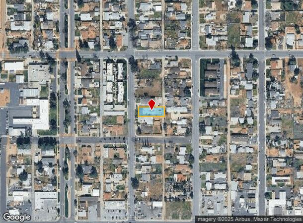 726 Chestnut Ave, Beaumont, CA Parcel Map