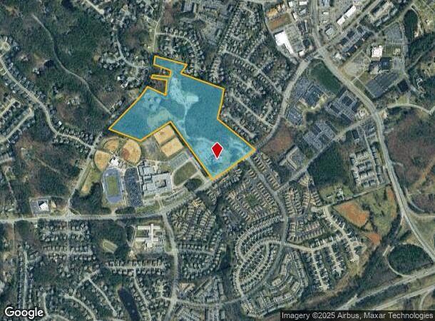  5007 Twin Hickory Rd, Glen Allen, VA Parcel Map