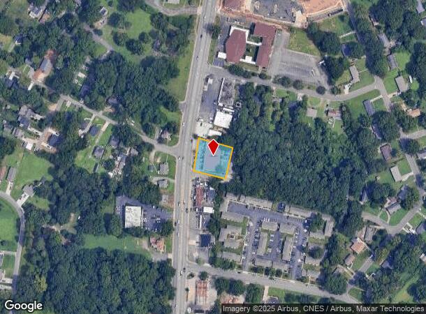  602 W Sugar Creek Rd, Charlotte, NC Parcel Map