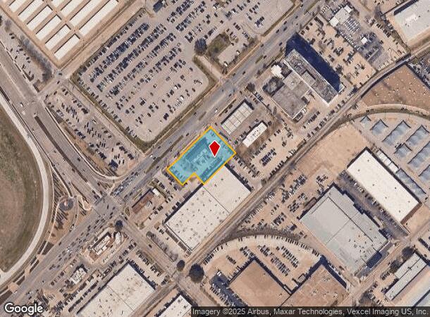  3140 W Mockingbird Ln, Dallas, TX Parcel Map