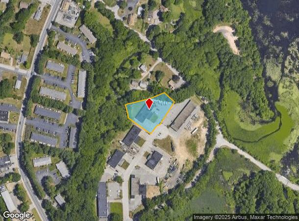  14 Enterprise Ln, Smithfield, RI Parcel Map