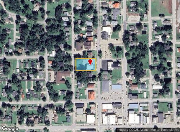  121 N Folger St, Carrollton, MO Parcel Map