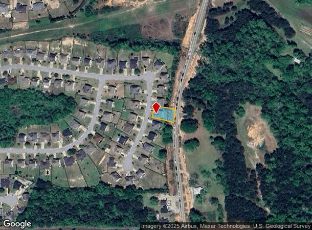  9238 Granite Field Ct, Fortson, GA Parcel Map