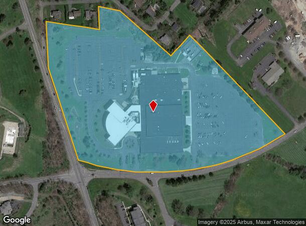 1028 Morgan Hwy, Clarks Summit, PA Parcel Map