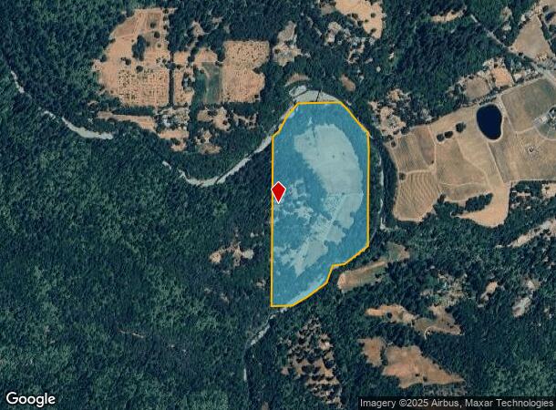 18501 Van Zandt Resort Rd, Philo, CA Parcel Map