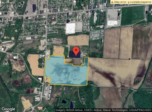  410 S Ewing St, Lancaster, OH Parcel Map