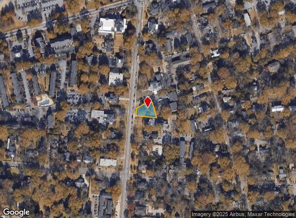  649 S Milledge Ave, Athens, GA Parcel Map