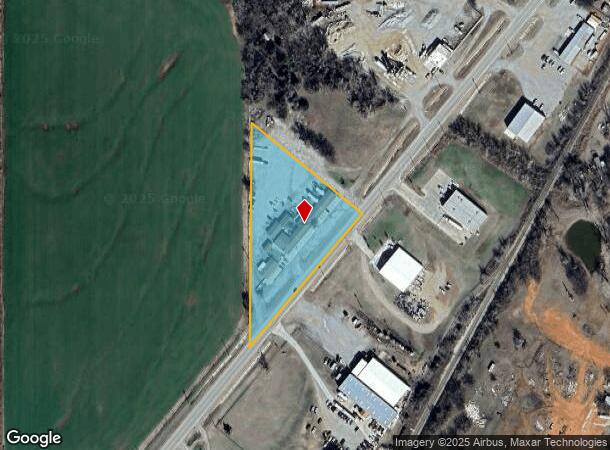 407 N Highway 277, Fletcher, OK Parcel Map