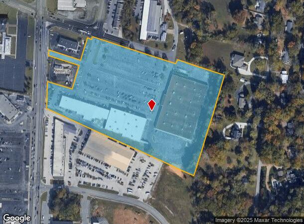  560 S Jefferson Ave, Cookeville, TN Parcel Map