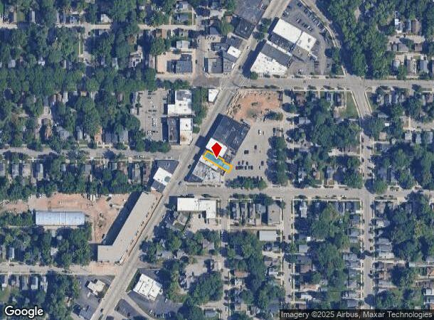 1414 Plainfield Ave Ne, Grand Rapids, MI Parcel Map