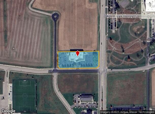 1888 Poshard Dr, Columbus, IN Parcel Map