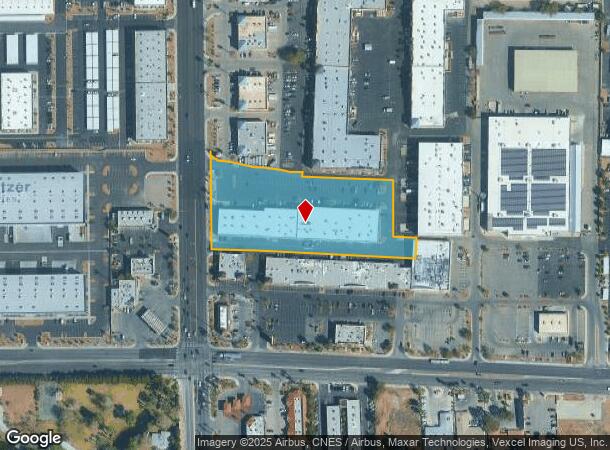 6360 S Pecos Rd, Las Vegas, NV Parcel Map