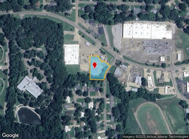 807 Berkshire St, Clinton, MS Parcel Map