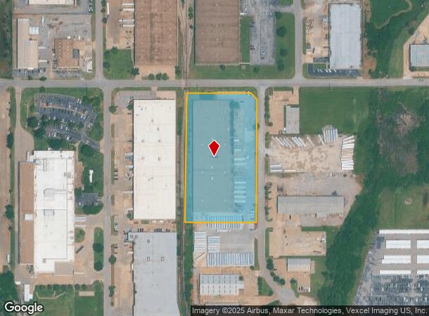 3701 S Thomas Rd, Oklahoma City, OK Parcel Map