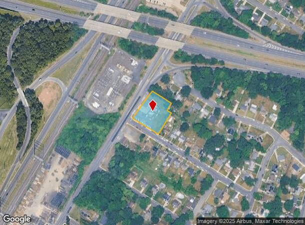  1075 N Broadway St, Westville, NJ Parcel Map