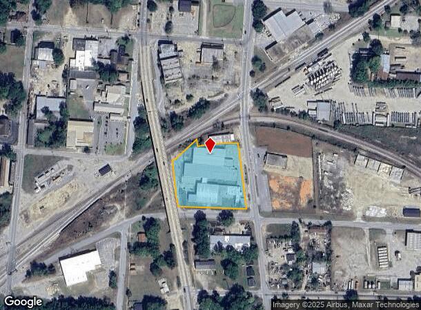 200 S Harvin St, Sumter, SC Parcel Map