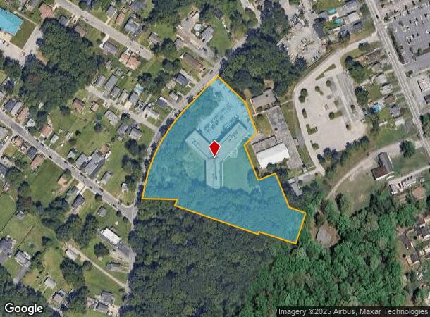  2825 Lodge Farm Rd, Sparrows Point, MD Parcel Map