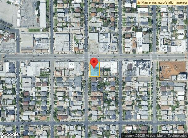  3520 W Washington Blvd, Los Angeles, CA Parcel Map