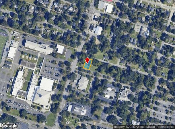  1104 Lexington Ave, Savannah, GA Parcel Map