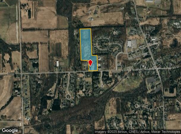 3808 Rush Mendon Rd, Mendon, NY Parcel Map