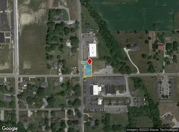 863 S Main St, Upland, IN Parcel Map