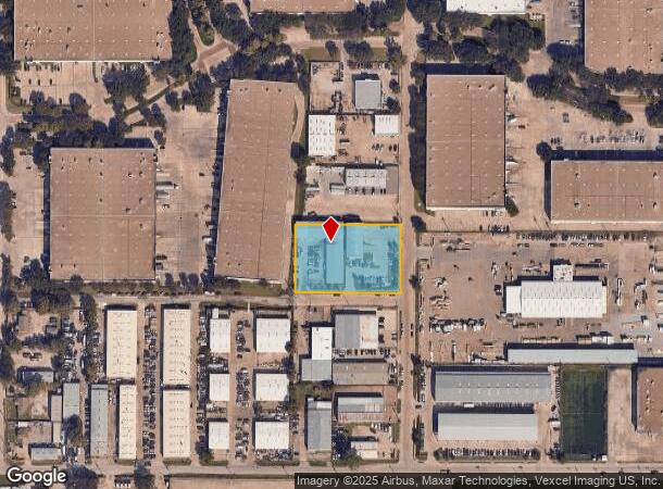 2277 Larson Ln, Dallas, TX Parcel Map