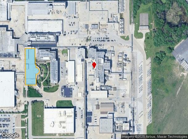 1555 S Harding St, Indianapolis, IN Parcel Map