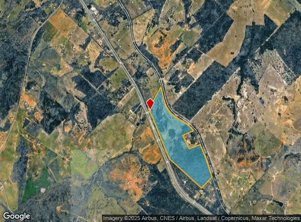 923 Old Hwy, Mcdade, TX Parcel Map