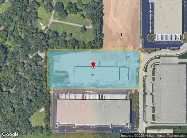  1384 Madeline Ln, Elgin, IL Parcel Map