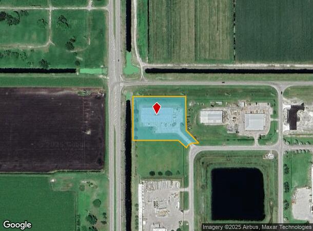  2336 Cypress Ln, Belle Glade, FL Parcel Map