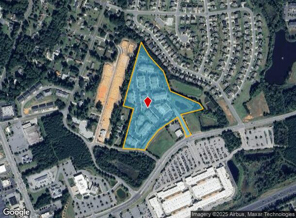  101 W Carden Pl, Mebane, NC Parcel Map