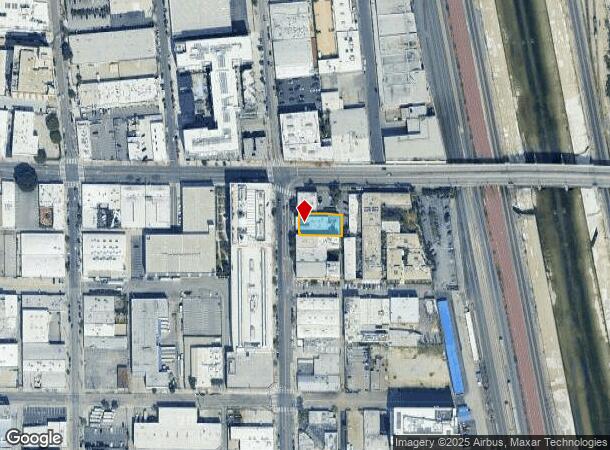  710 S Santa Fe Ave, Los Angeles, CA Parcel Map