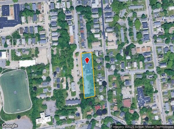 59 Acton St, Worcester, MA Parcel Map