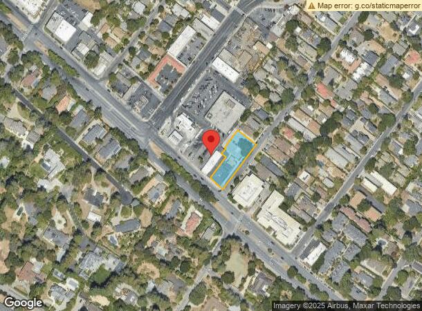  3295 El Camino Real, Atherton, CA Parcel Map