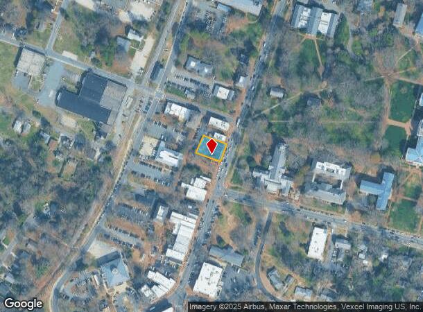 121 N Main St, Davidson, NC Parcel Map