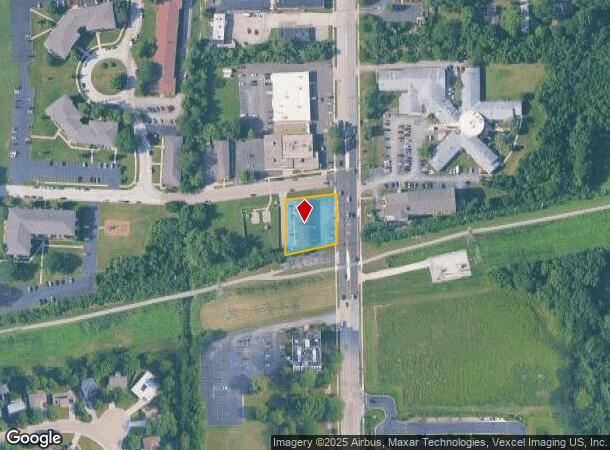 1460 N Farnsworth Ave, Aurora, IL Parcel Map