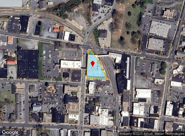  170 N Church St, Asheboro, NC Parcel Map
