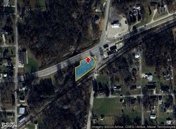  204 E Walnut St, Albany, IN Parcel Map